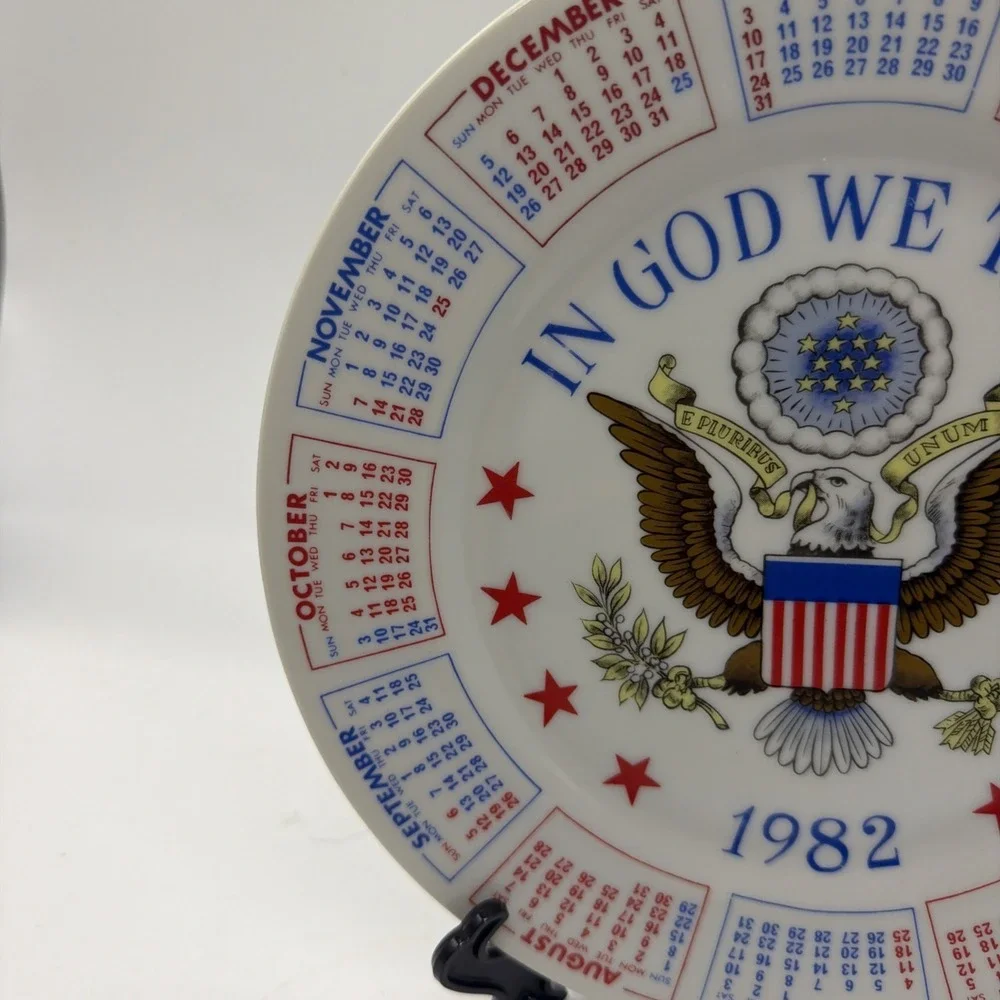 200th Anniversary American Bicentennial 1776-1976 Calendar Collector‎ Plate 9